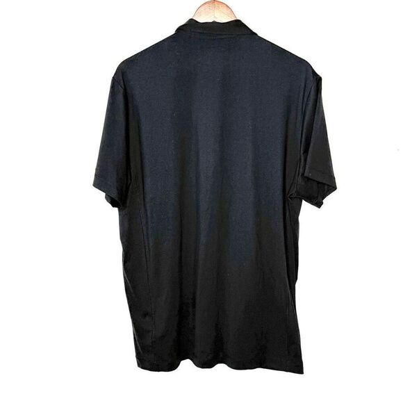 UNTUCKit Clavidor Black Polo Style Short Sleeved Shirt - Men’s US XL - Picture 2 of 7